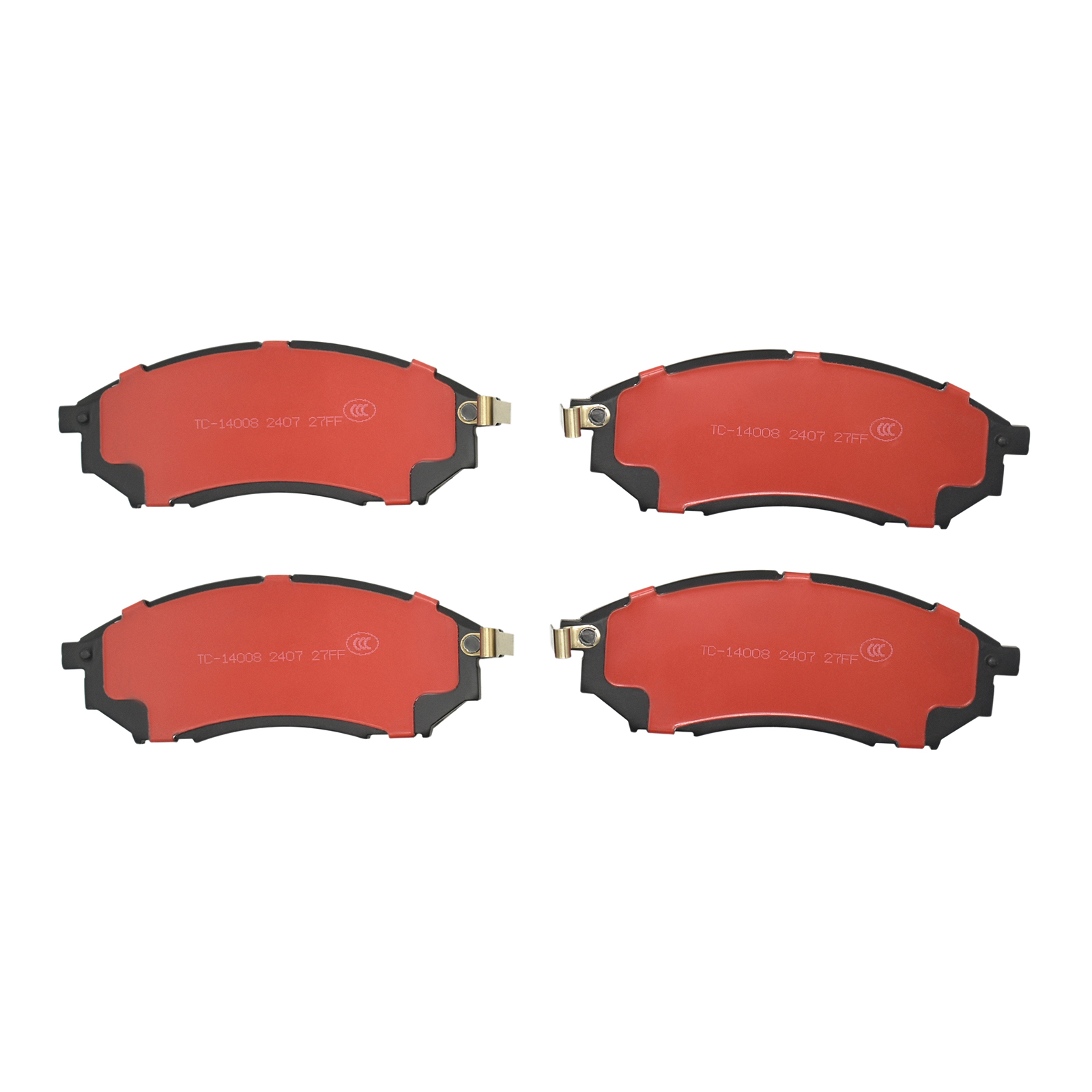 D888 Front Ceramic Pads Infiniti M45 Q45 G25 G35 G37 M35 M35h M37 EX35 EX37 FX35 FX37 FX45 QX50 QX70 Nissan 350Z 370Z Murano Pathfinder Renault Koleos