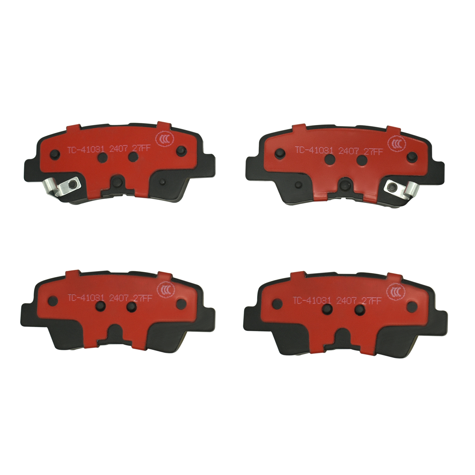 4 x Rear Brake Pads D1594 for Hyundai Elantra GT 2013-2015 2017-2020 Sonata 2015 Veloster 2012-2015 Kia Cadenza 2014-2016