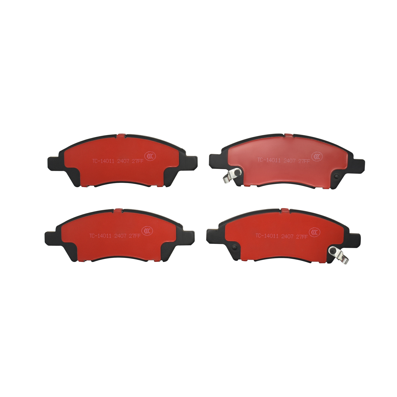 Front Ceramic Brake Pads Compatible with Nissanfor Versa 2012-2019, Micra 2015-2019, Versa Note 2014-2019, 4-Pack