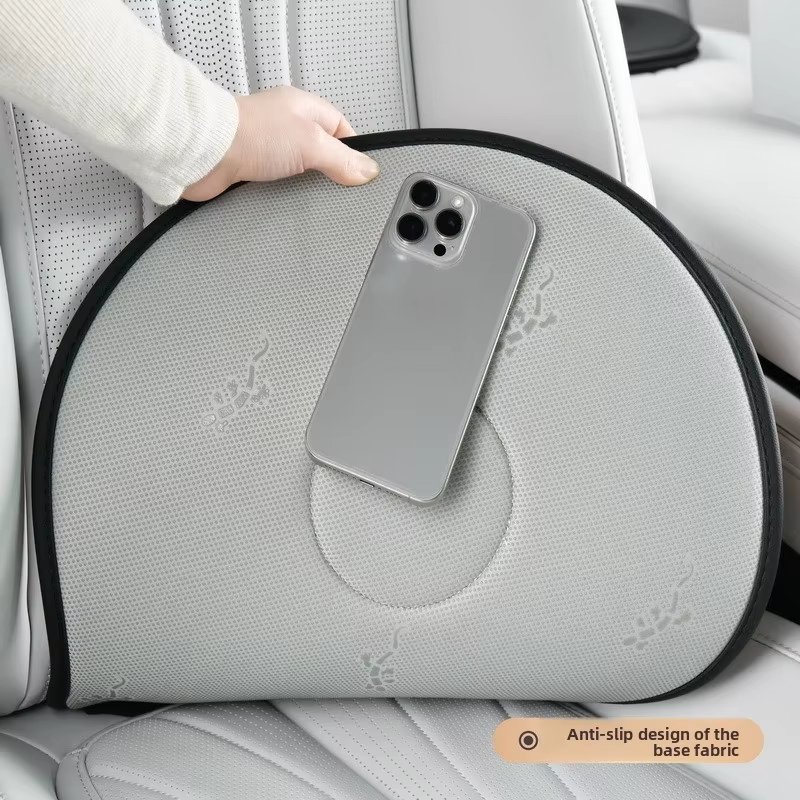1pc car interior 360-degree rotating car seat cushion, all-season universal, multi-functional mobile car seat cushion, easy inst