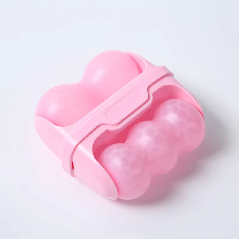 Double Head Portable Ice Roller Facial Massager Handheld Skin Soothing Beauty Instrument for Home Use