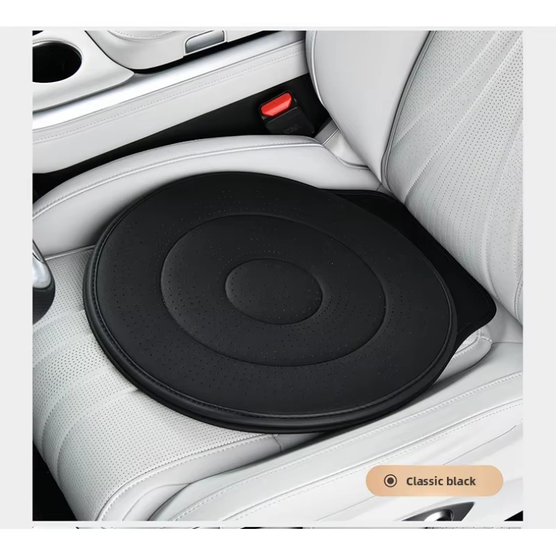 1pc car interior 360-degree rotating car seat cushion, all-season universal, multi-functional mobile car seat cushion, easy inst