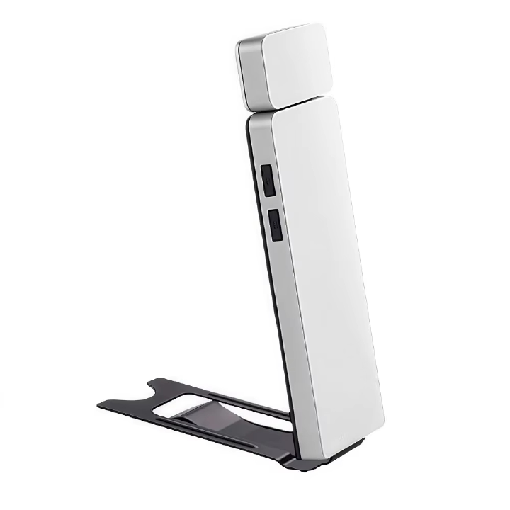 LED Clip-On Book Light Rechargeable 3 Colors Bookmark Lamp 5 Brightness Eye-Protection Mini Book Lamp Night Bed Reading