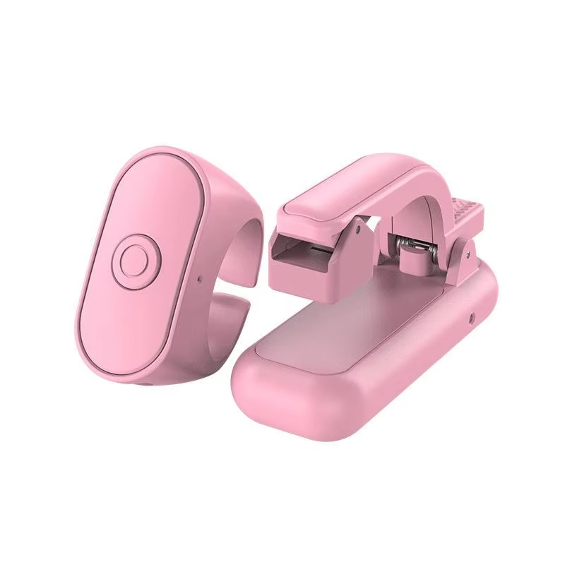 1 Set 2-in-1 Lightweight E-book Page Turner Remote Record Triggers For E-book Reading ABS Page Turner Remote