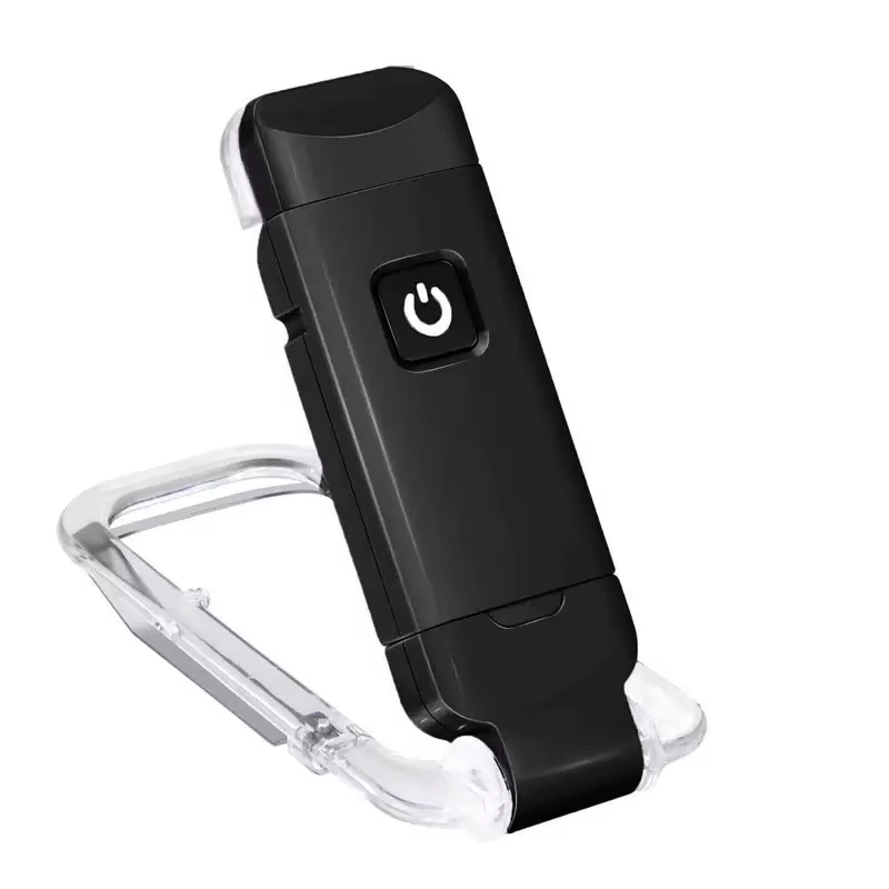 Mini Light Reading Clip Light LED Small Night Light USB Charging Adjustable Brightness Eye Protection Portable