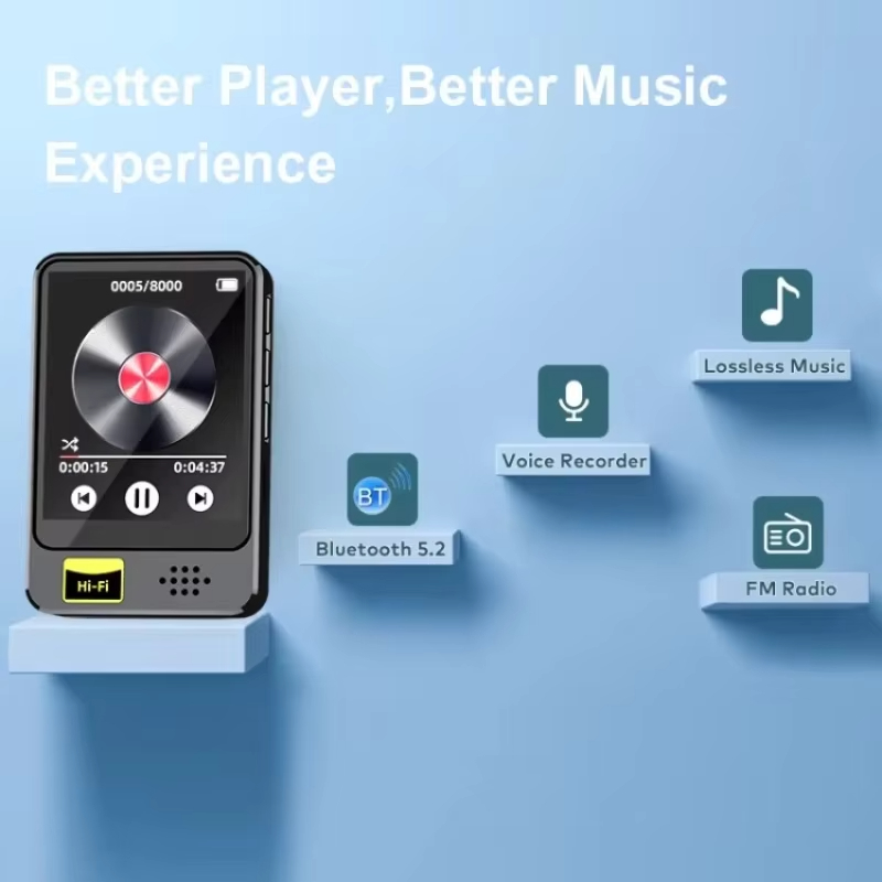 Wholesale MP3 / MP4 Music Player 128GB Memory Wireless Radio E-book Playback Walkman
