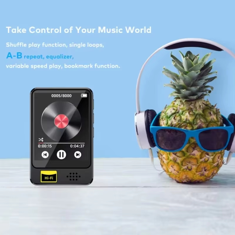Wholesale MP3 / MP4 Music Player 128GB Memory Wireless Radio E-book Playback Walkman