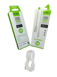 Punex PU-100 1M Micro USB Fast Charging & Data Sync Cable 3.1A Durable USB Charger Cable for Android Phones, Tablets, Power Banks & Other Micro USB Devices