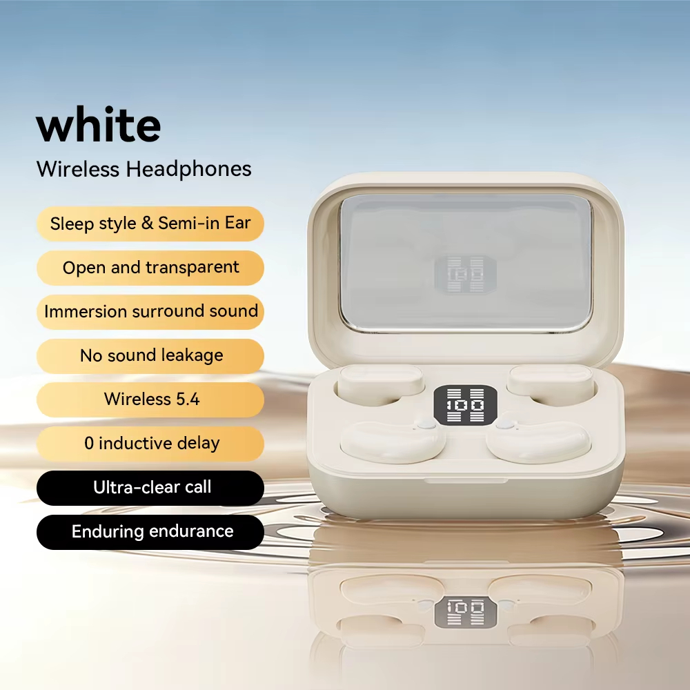 TWS In-ear Headphones HIFI Subwoofer 2-in-1 Bluetooth Earpods True Wireless HD Digital Display Twin Earphones With Mic Earplugs Noise Reduction Earbuds