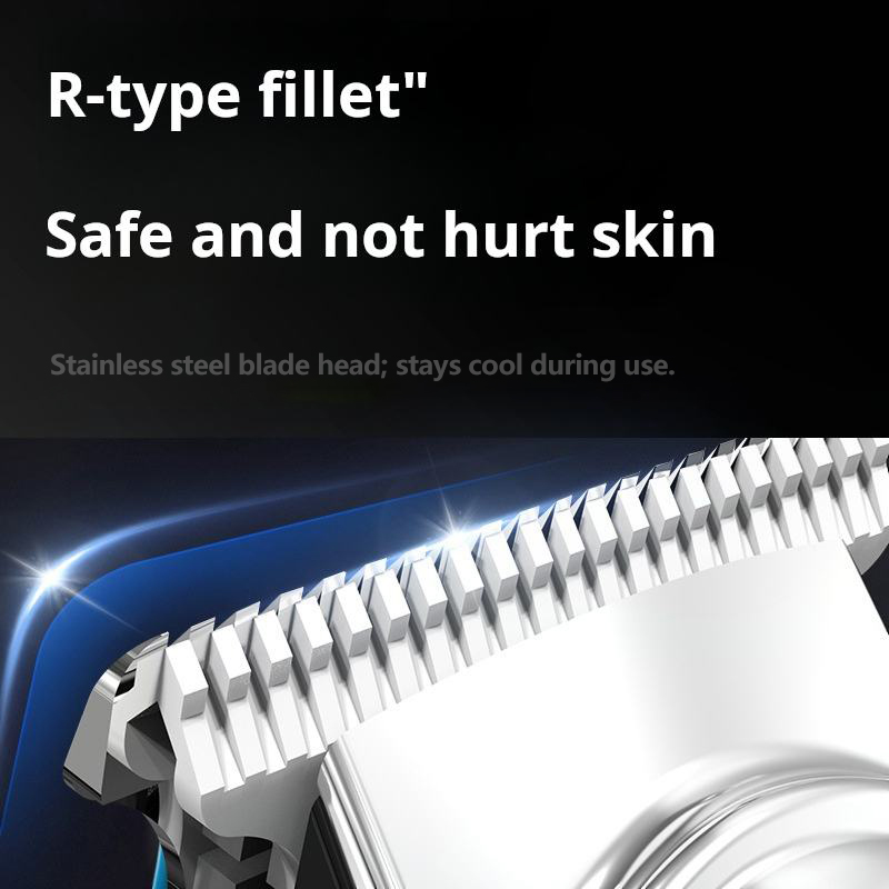 Hair Clipper USB Electric Rechargeable Electric Hair Clipper Professional Hair Trimmer Electric Hair Clipper Oil Head Carved Bald Wigs Hair Cutting Tools Shaping Shaving Machine