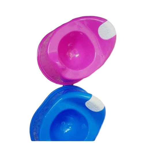 Plastic Toilet Training Potty Seat with Closing Lid – Baby & Toddler Training Potty