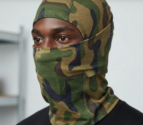 Tactical Camouflage Balaclava – Cold Weather Full-Face Mask for Outdoor Sports, Hunting, Airsoft & Motorcycling – Windproof & Breathable Camo Neck Gaiter