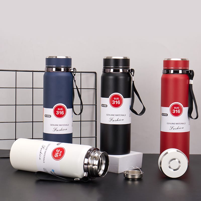 1L Thermal Water Bottle Keep Cold and Hot Water Bottle Thermos for Water Tea Coffee Vacuum Flasks Stainless Steel Thermos Bottle
