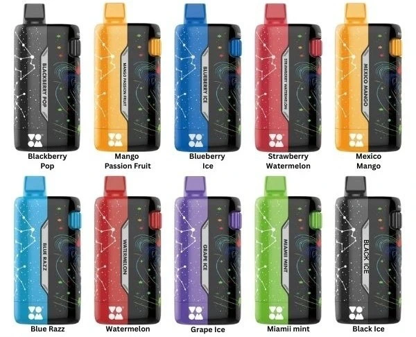 VOOM Meteor Cotton Version 70K Puffs Rechargeable Disposable Vape - 5ct. 70000 Simple Superior Rich