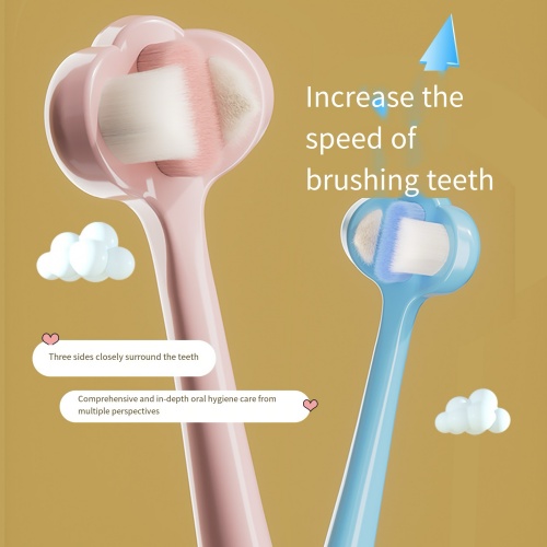 360° Baby Toothbrush for Infants & Toddlers, Ultra Soft Bristle Kids Toothbrush, Gentle Gum Care Training Brush, Buy 2 Get 1 Free