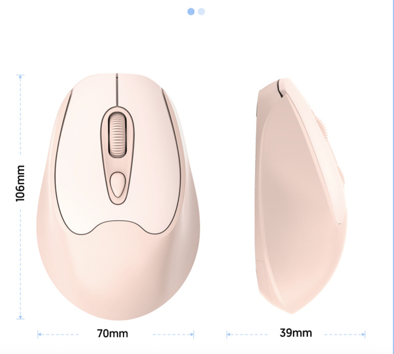 Rechargeable Mouse Wireless Mouse Bluetooth Mouse Type-C Port Charging Office Silent Laptop Wireless Mice