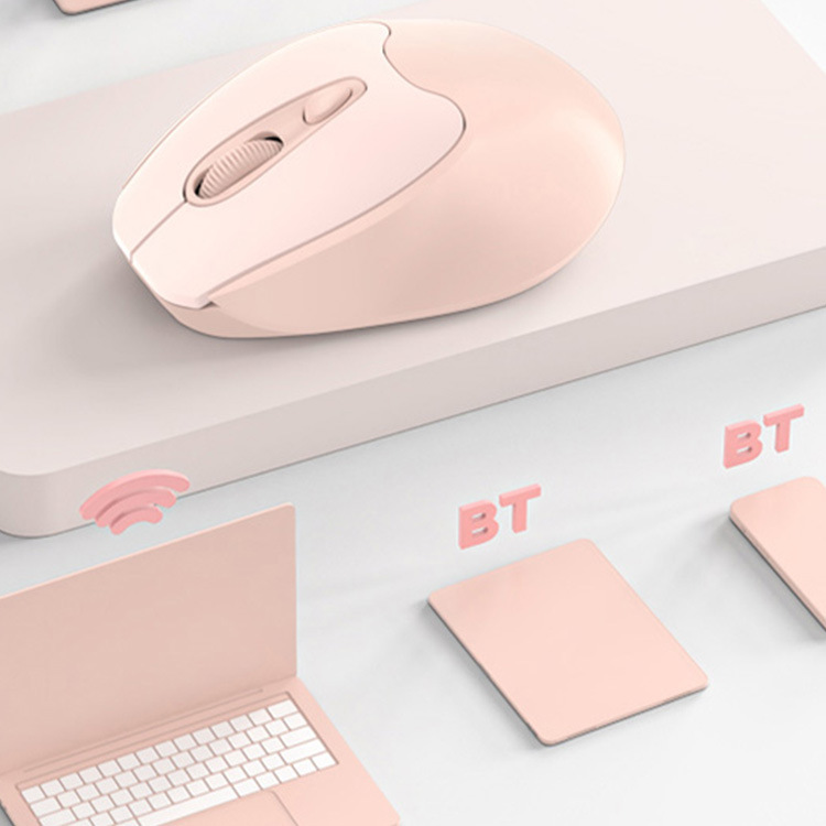 Rechargeable Mouse Wireless Mouse Bluetooth Mouse Type-C Port Charging Office Silent Laptop Wireless Mice