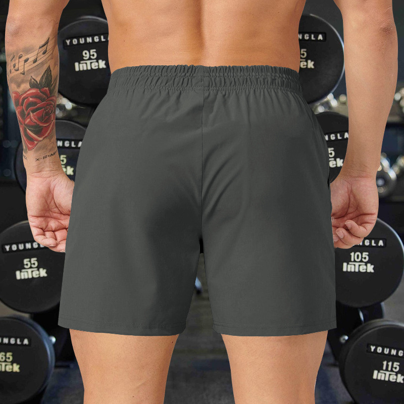 Summer Men's Quick-Dry Sports Shorts Casual Loose Breathable Thin Straight Five-Point Pants Men's Bottoms Shorts