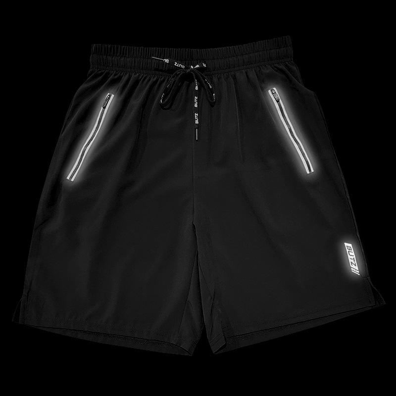 Summer Men's Quick-Dry Sports Shorts Casual Loose Breathable Thin Straight Five-Point Pants Men's Bottoms Shorts