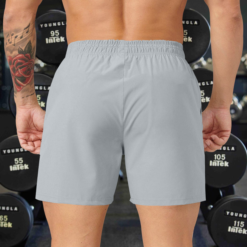 Summer Men's Quick-Dry Sports Shorts Casual Loose Breathable Thin Straight Five-Point Pants Men's Bottoms Shorts