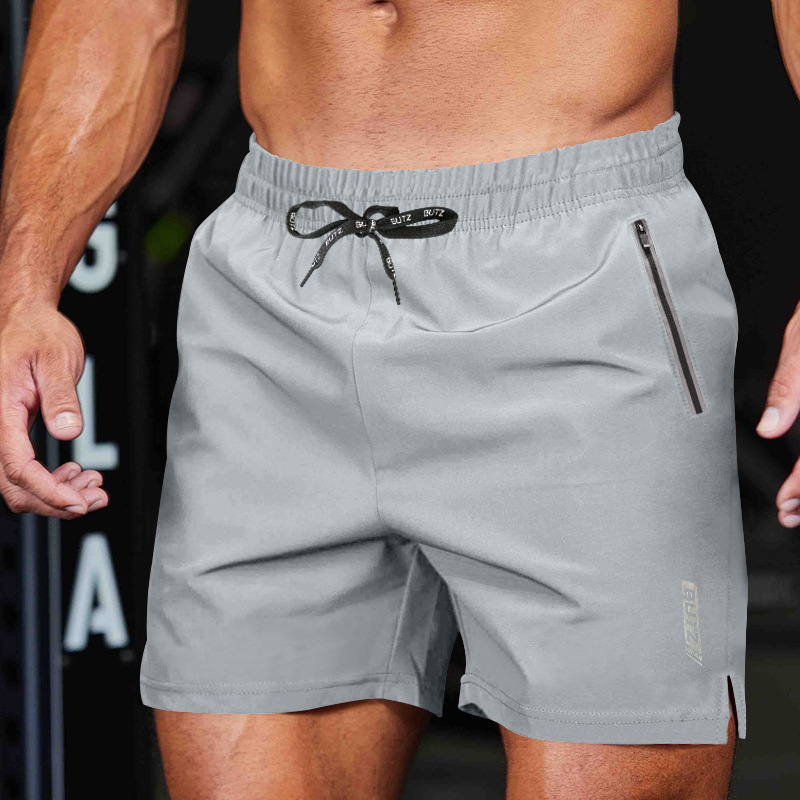 Summer Men's Quick-Dry Sports Shorts Casual Loose Breathable Thin Straight Five-Point Pants Men's Bottoms Shorts