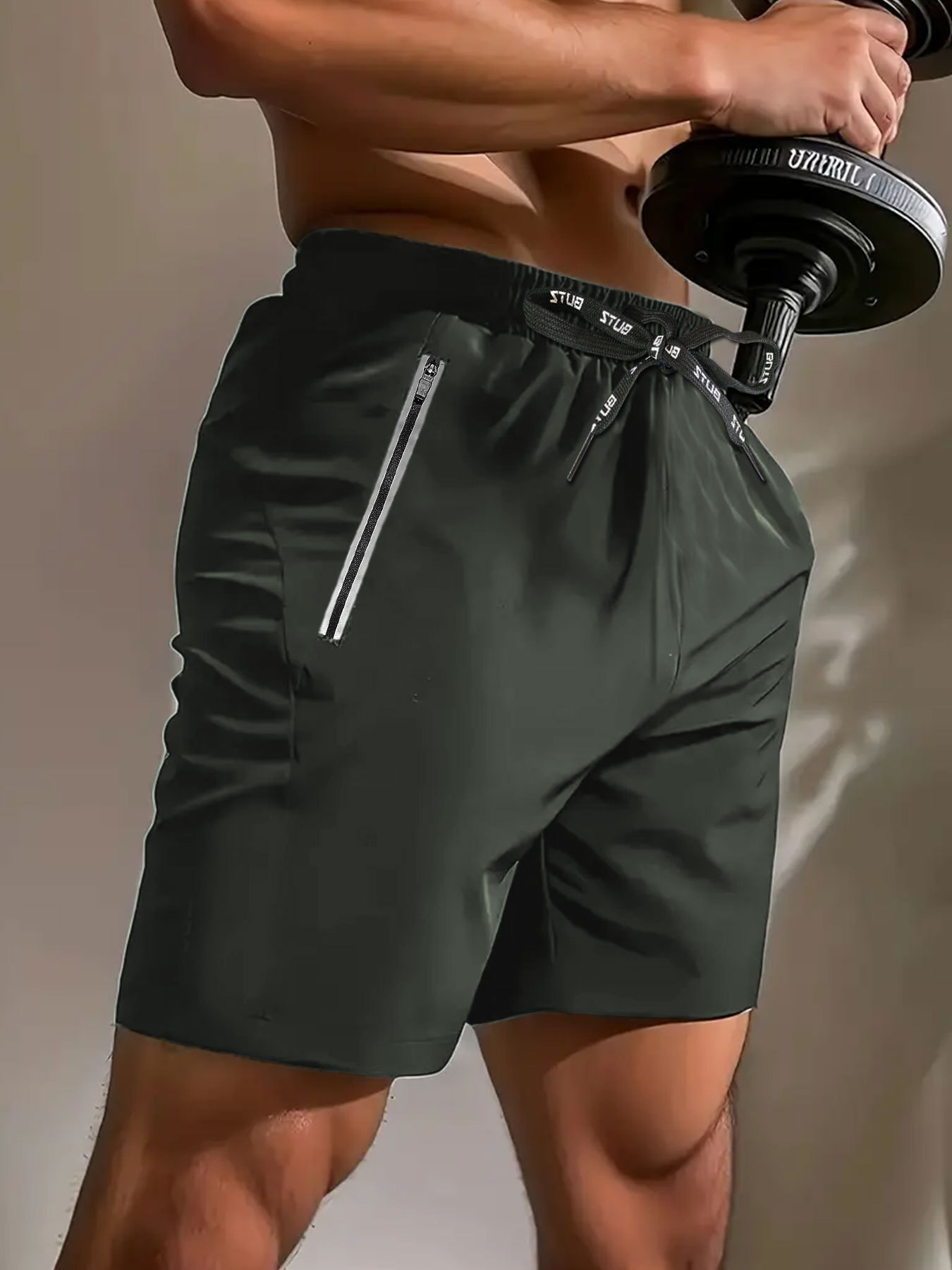 Summer Men's Quick-Dry Sports Shorts Casual Loose Breathable Thin Straight Five-Point Pants Men's Bottoms Shorts