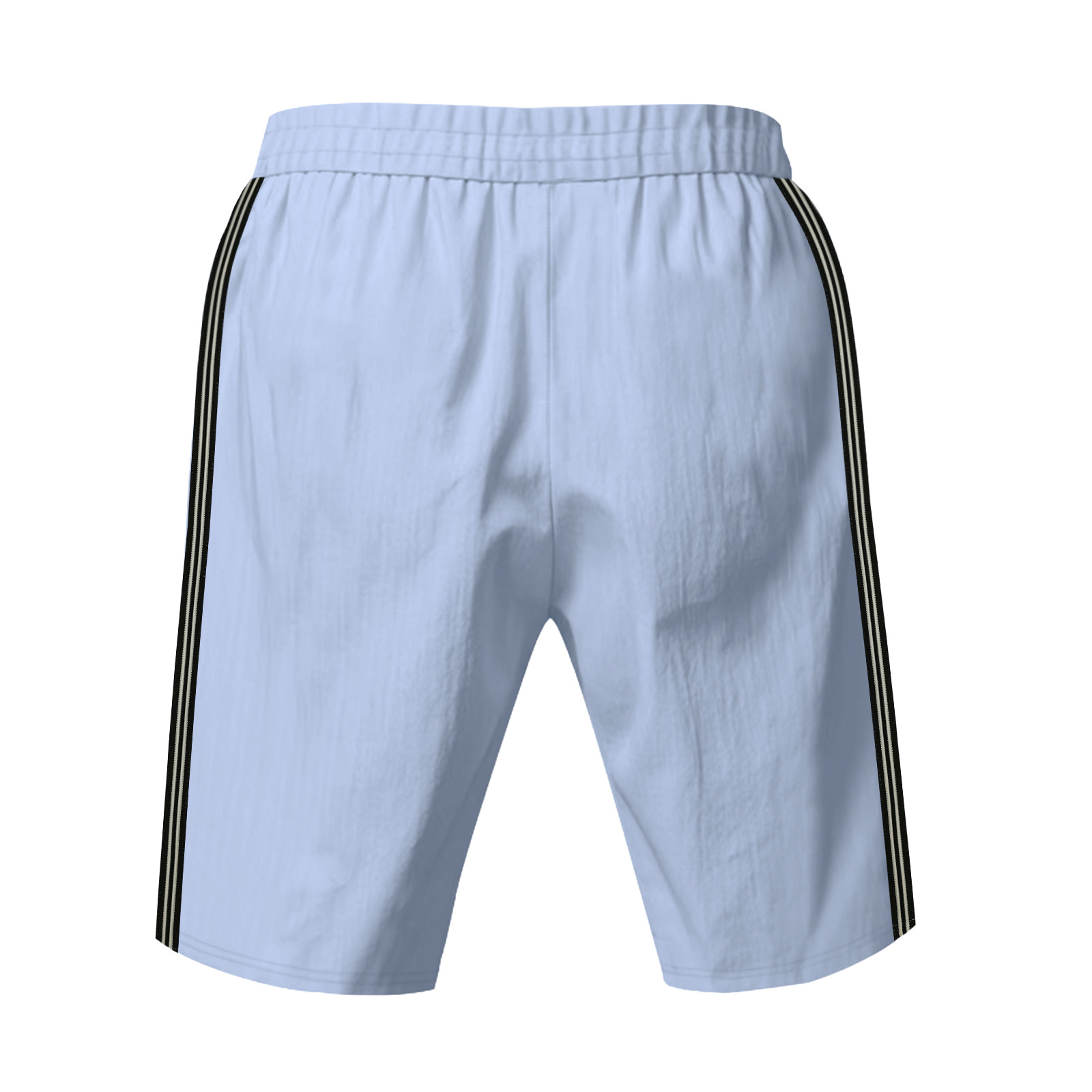 Men's Bottoms Shorts Men's Beach Outdoor Sports Shorts Breathable Striped Casual Five Quarter Pants