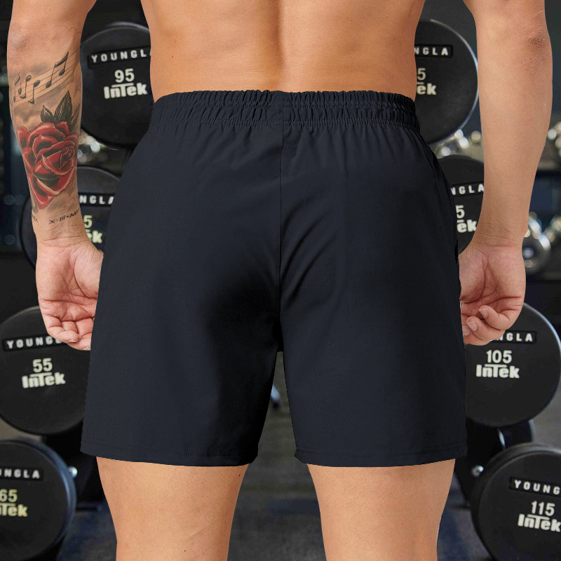 Summer Men's Quick-Dry Sports Shorts Casual Loose Breathable Thin Straight Five-Point Pants Men's Bottoms Shorts