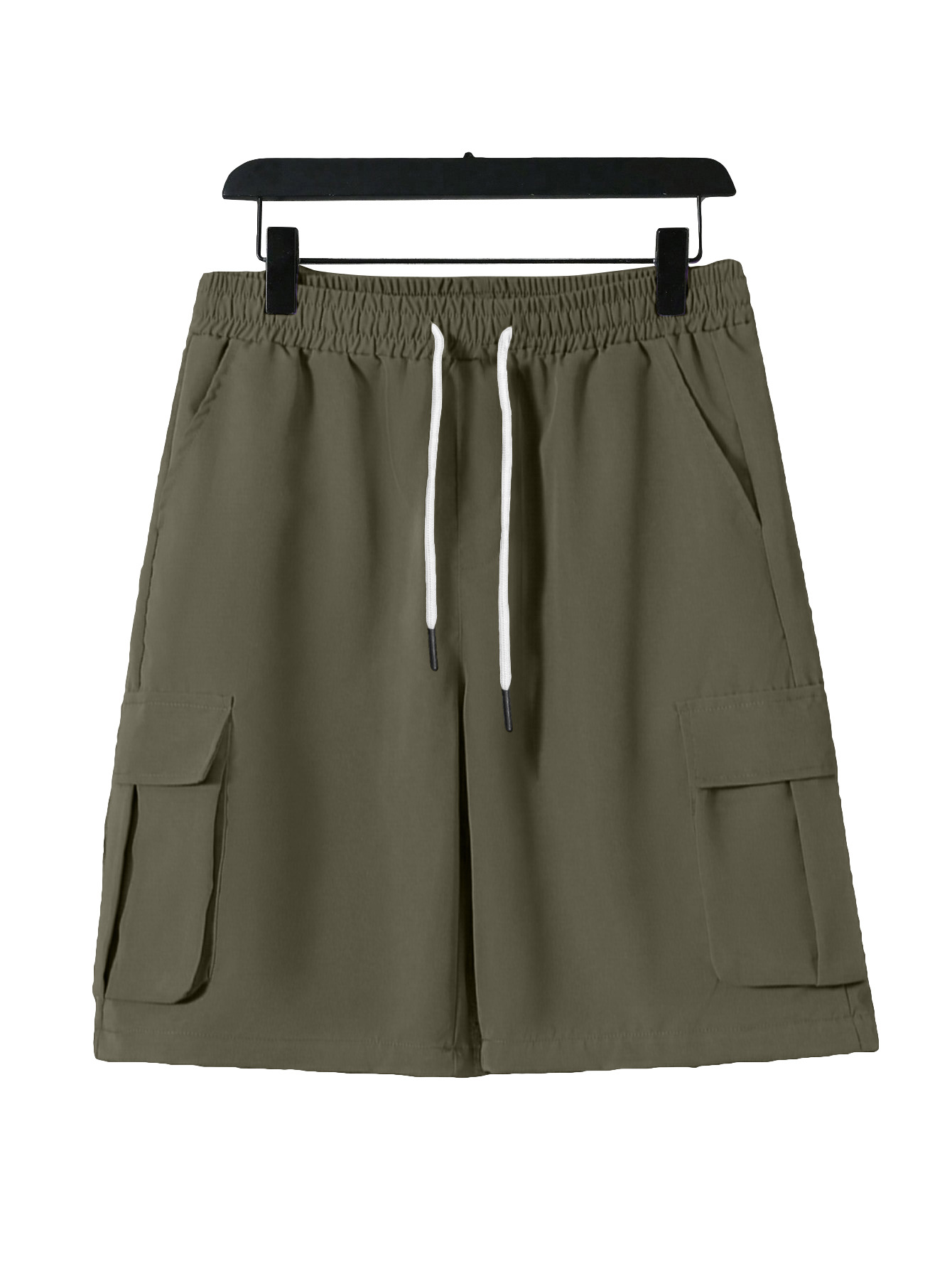 Men's Clothing Sets Two-Piece Outfits Men's Spring Summer Color Block Patchwork Lapel Short Sleeve Shorts Loose Sportswear Large Size Set