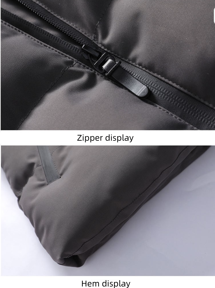 Men's Clothing Tops Jackets Coats Cotton Jacket 6XL Men's Winter New Loose Short Hooded Cotton Jacket Casual Bread Jacket Trendy Jacket