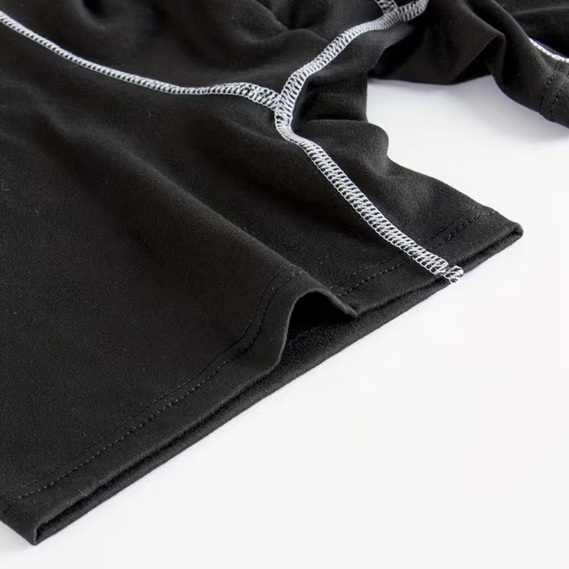Men's Clothing Underwear Boxer Briefs Mid to Long Men's Underwear Flat Four Cornered Short Pants Youth Fitness Summer