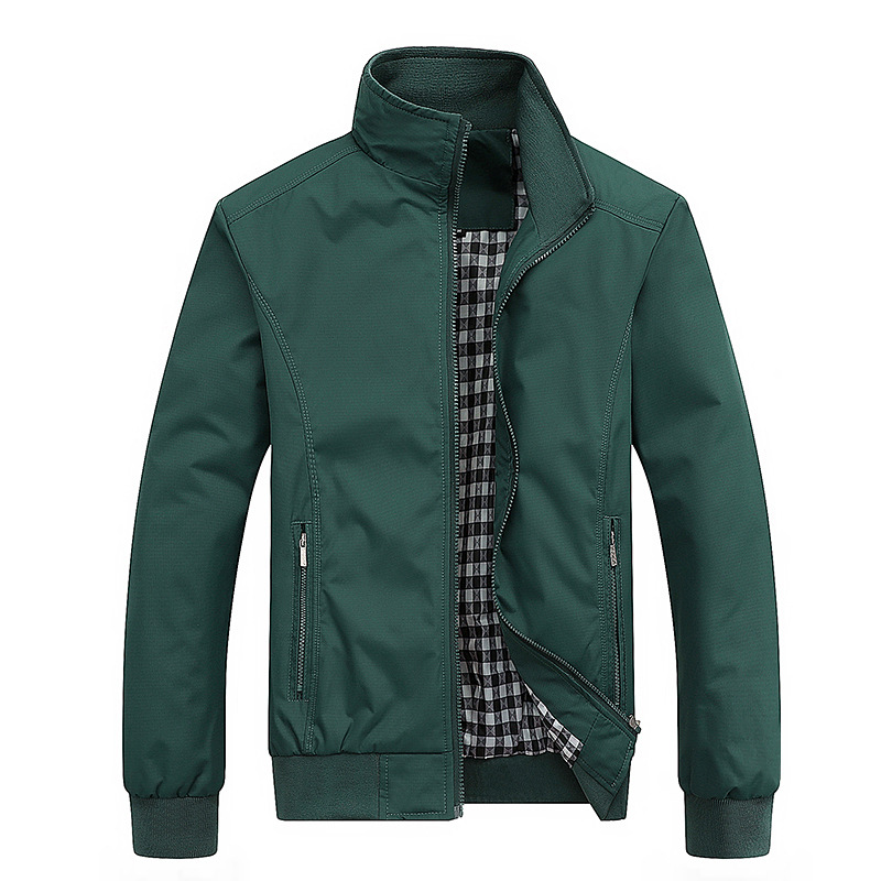 Men's Clothing Tops Jackets Coats New Men's Jacket for Spring Autumn Casual Men's Handsome Pilot Zipper Jacket