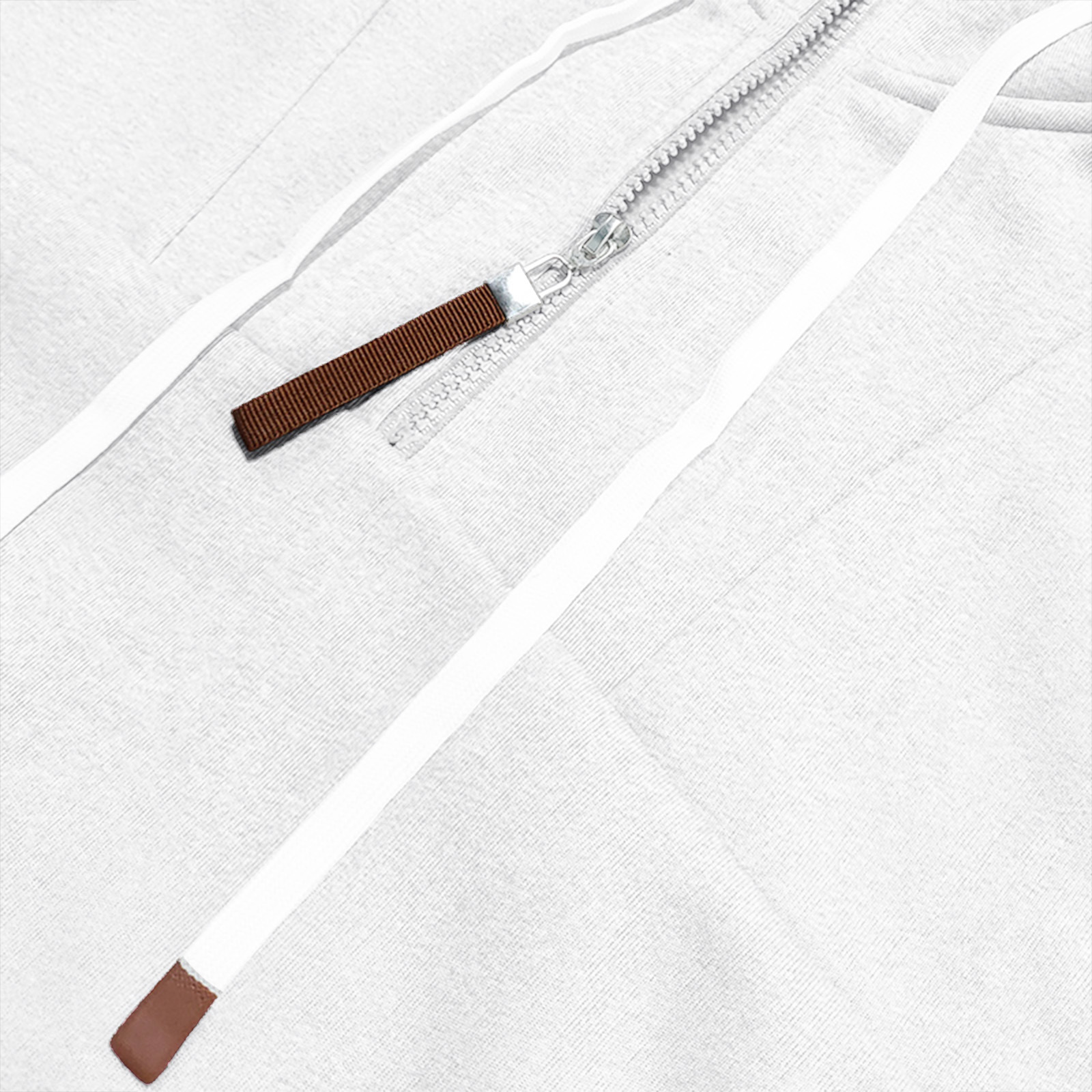 Men's Clothing Tops Sweatshirts Hoodies Classic Men's Fleece-Lined Half-Zip Trendy Hooded Double-Panel Overlap Long Sleeve Loose Oversized Couple Sweatshirt