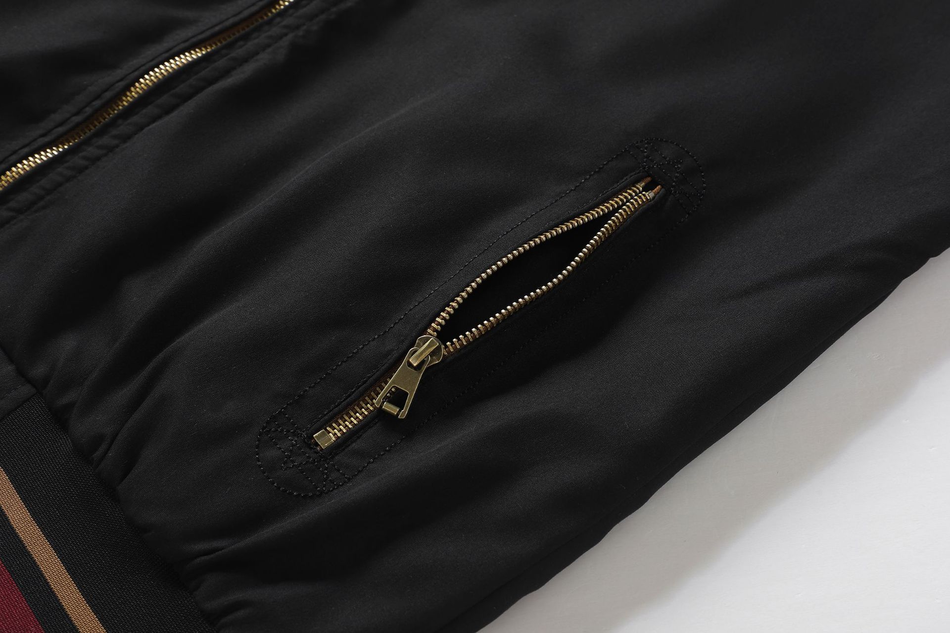 Men's Clothing Tops Jackets Coats Spring Autumn Double Sided Stand Collar Casual Jacket Flight Jacket Men's Jacket