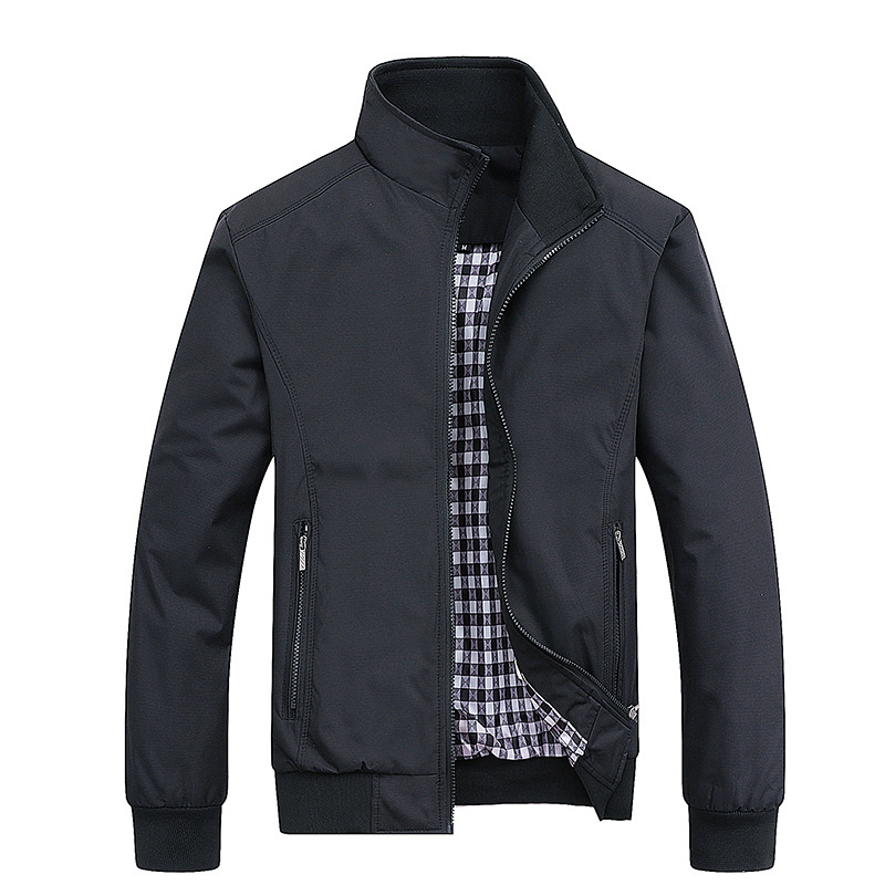 Men's Clothing Tops Jackets Coats New Men's Jacket for Spring Autumn Casual Men's Handsome Pilot Zipper Jacket