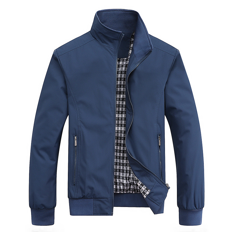 Men's Clothing Tops Jackets Coats New Men's Jacket for Spring Autumn Casual Men's Handsome Pilot Zipper Jacket