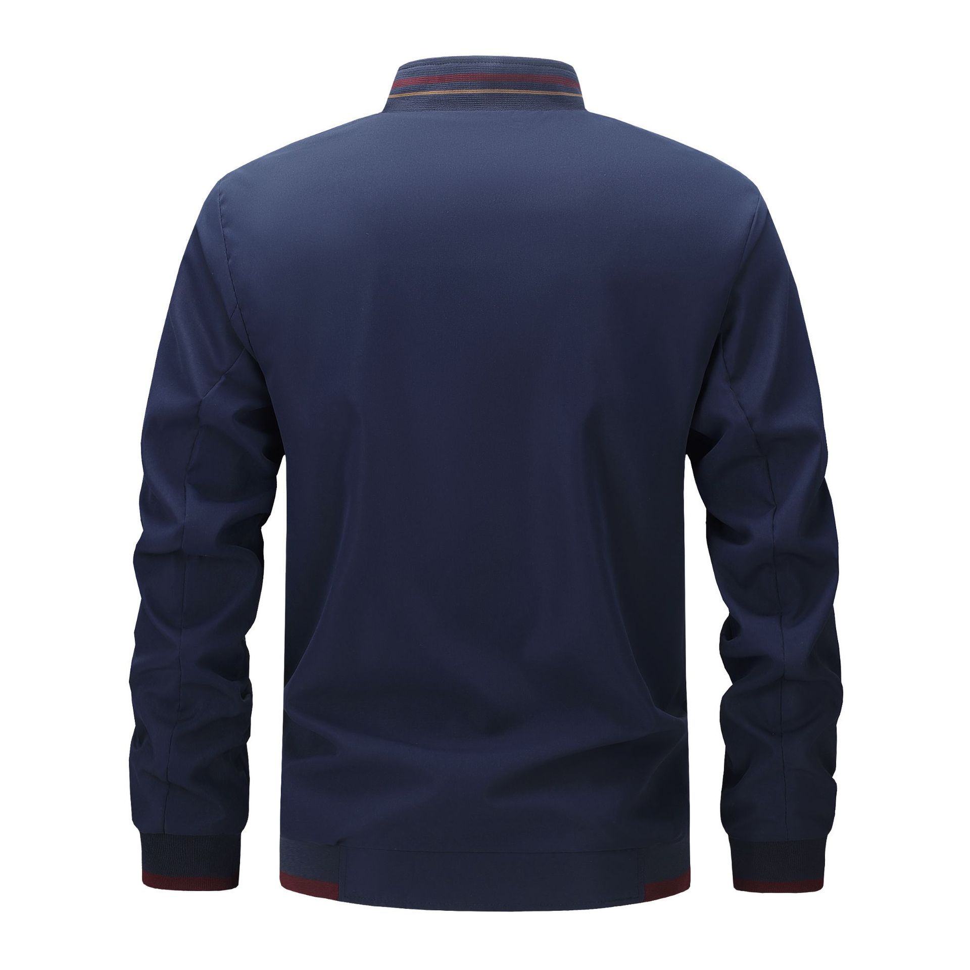 Men's Clothing Tops Jackets Coats Spring Autumn Double Sided Stand Collar Casual Jacket Flight Jacket Men's Jacket