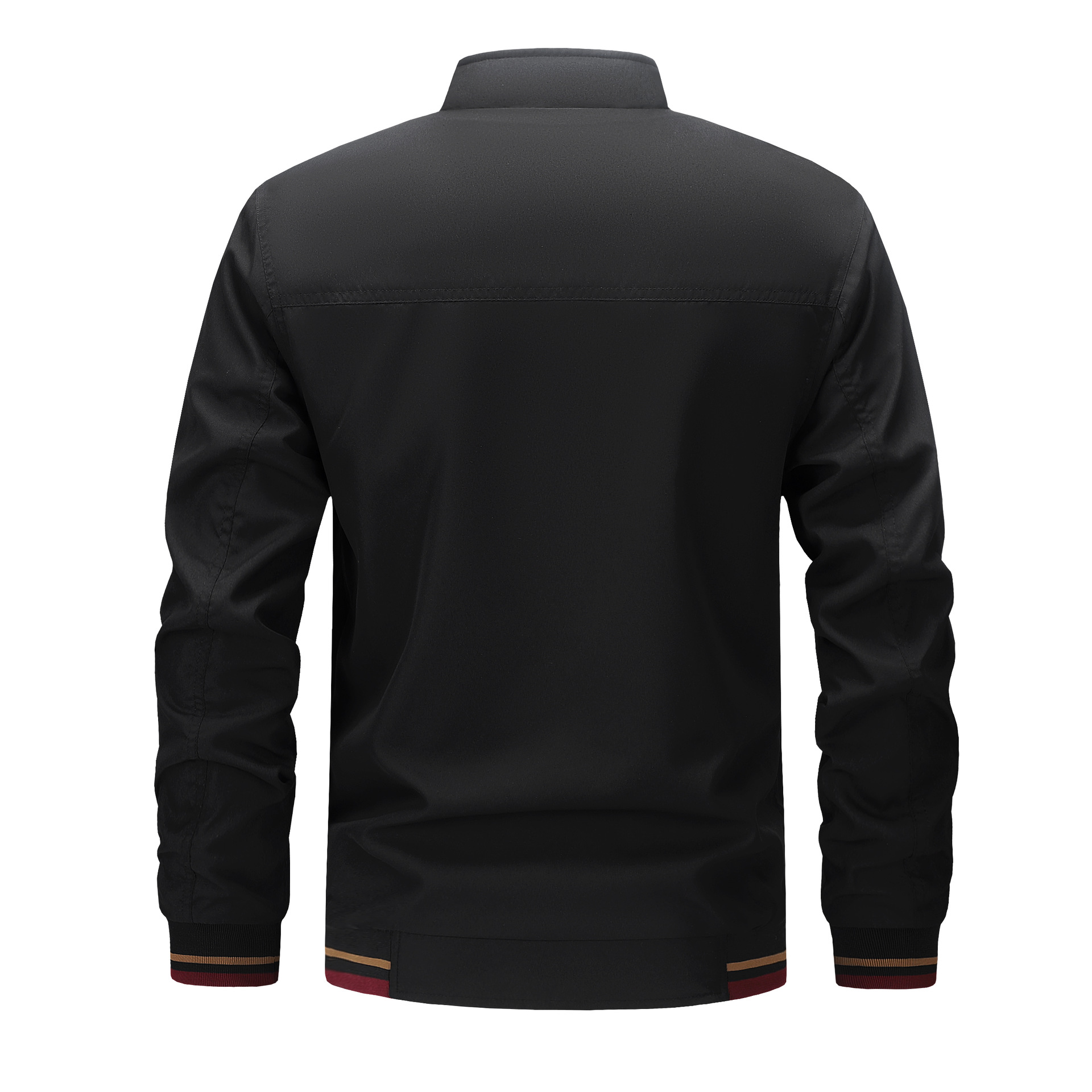 Men's Clothing Tops Jackets Coats Spring Autumn Double Sided Stand Collar Casual Jacket Flight Jacket Men's Jacket