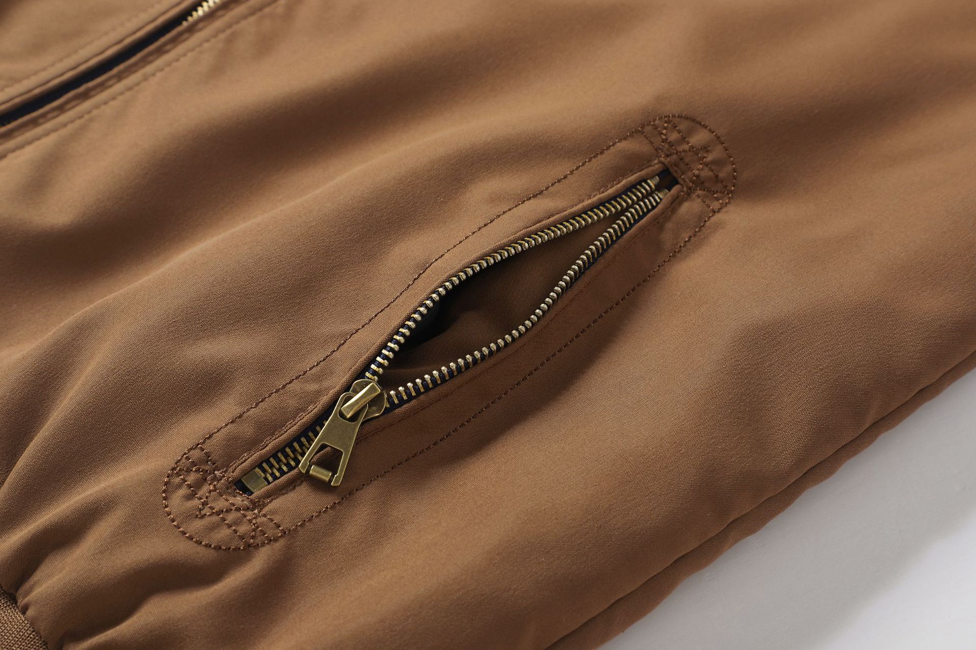 Men's Clothing Tops Jackets Coats Spring Autumn Double Sided Stand Collar Casual Jacket Flight Jacket Men's Jacket
