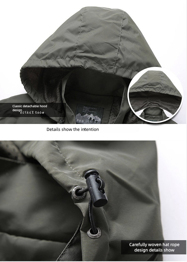 Men's Clothing Tops Jackets Coats Spring Autumn Coat Men's Mountaineering Clothing, Stormtrooper Jacket Windproof Jacket Sports Outdoor Jacket Men's Clothing