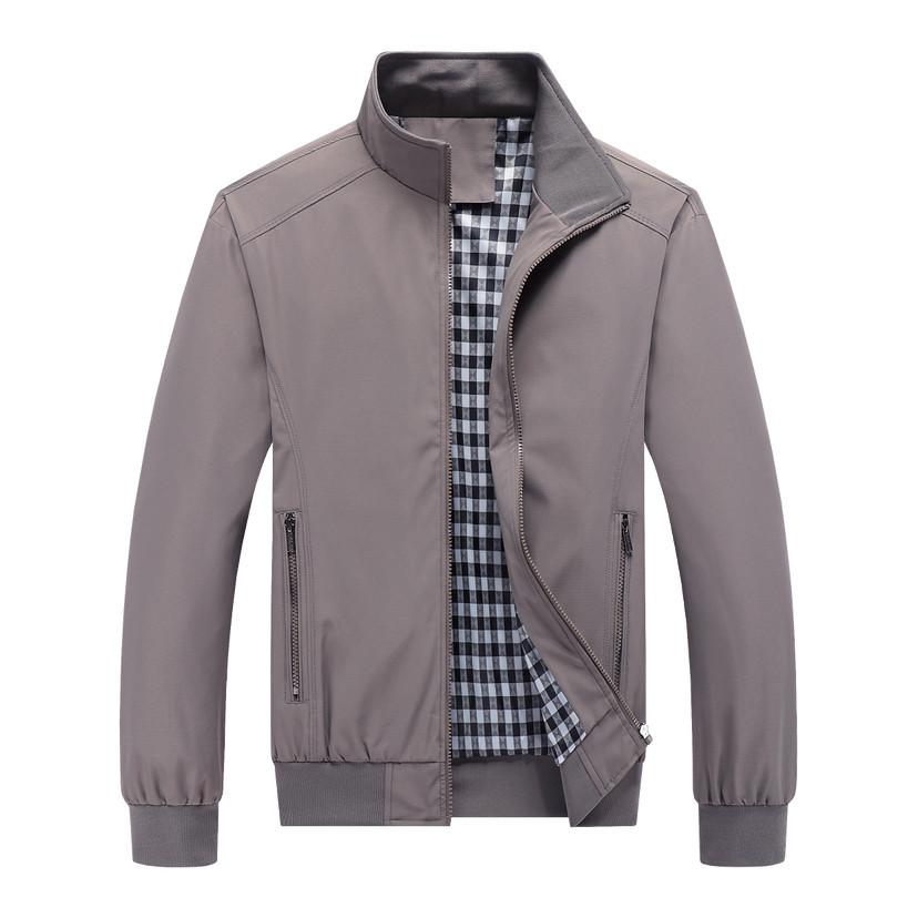 Men's Clothing Tops Jackets Coats New Men's Jacket for Spring Autumn Casual Men's Handsome Pilot Zipper Jacket