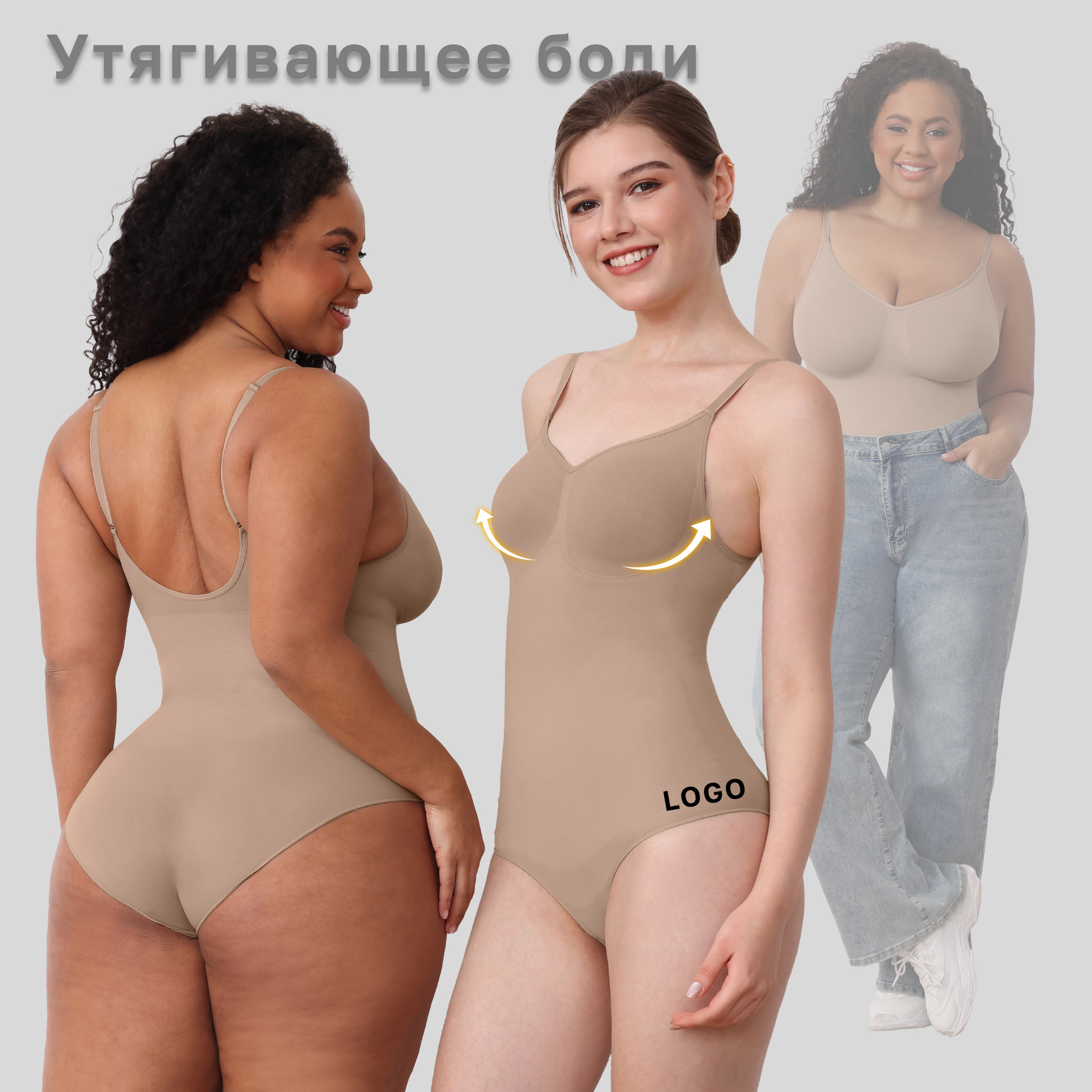 Women's Clothing Lingerie Shapewear Body-Shaping One-Piece Garment Tummy Control Waist Shaping for Body Shaping