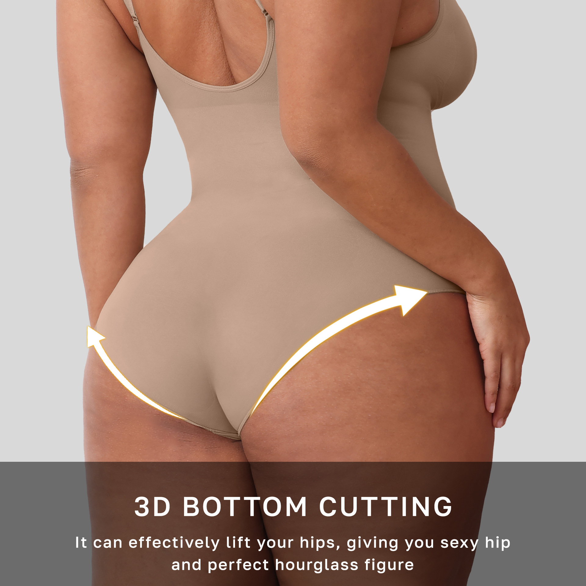 Women's Clothing Lingerie Shapewear Body-Shaping One-Piece Garment Tummy Control Waist Shaping for Body Shaping