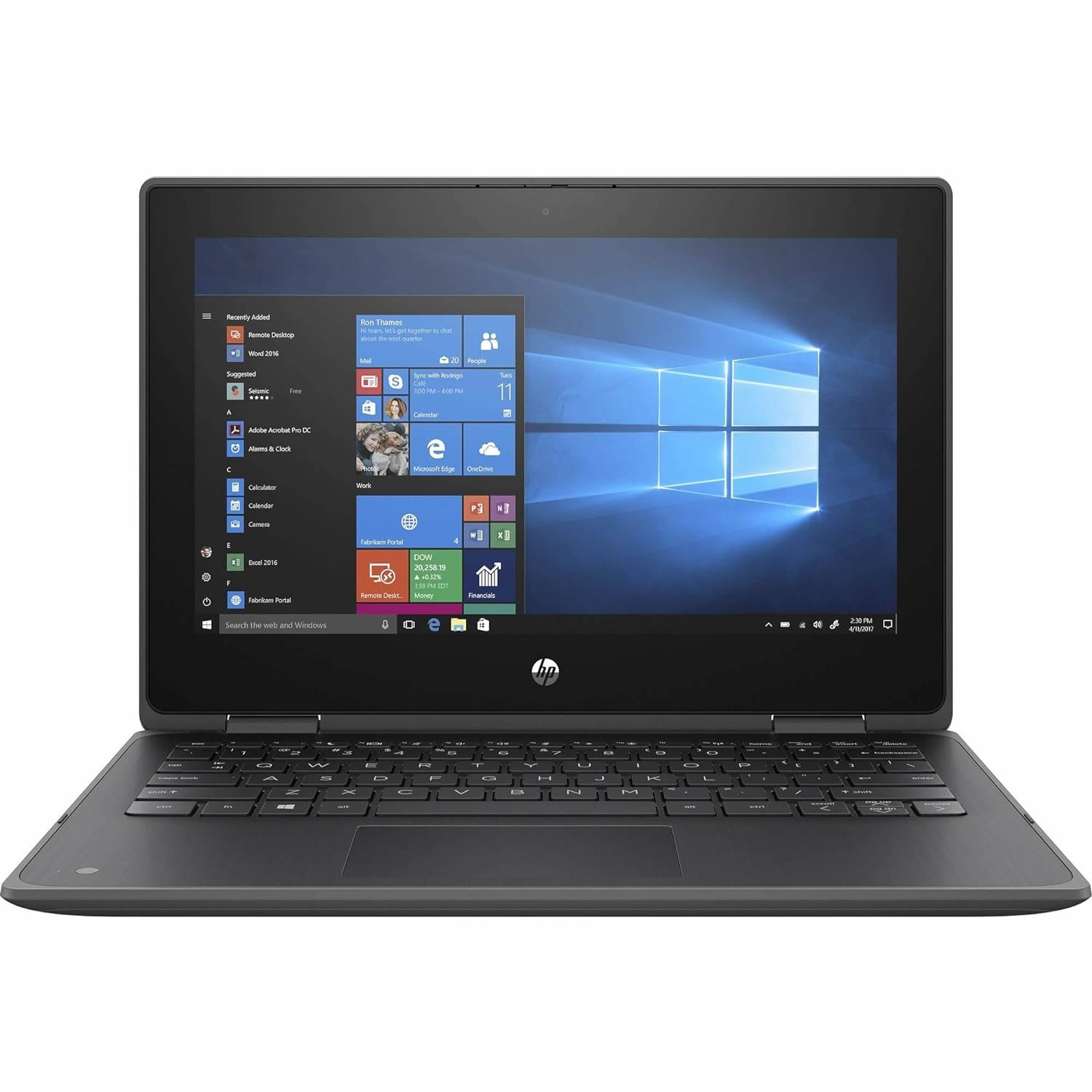 HP ProBook x360 11 G5 EE 4GB 192GB intel Celeron 11.6" 2-in-1 HD Convertible Touchscreen Business Education Laptop, UHD 600 Type-C, HDMI, Bluetooth 5.0, RJ-45, Windows 11 Pro Portable + Mouse