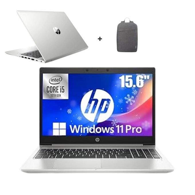 HP ProBook 450 G7 Intel Core i5 10th Generation 8GB RAM 1TB HDD + 128GB SSD + 15.6 Inches + 2GB Graphics with Numerical Keyboard Windows 11 Pro, MS Office 2021 Laptop + Bag Refurbished