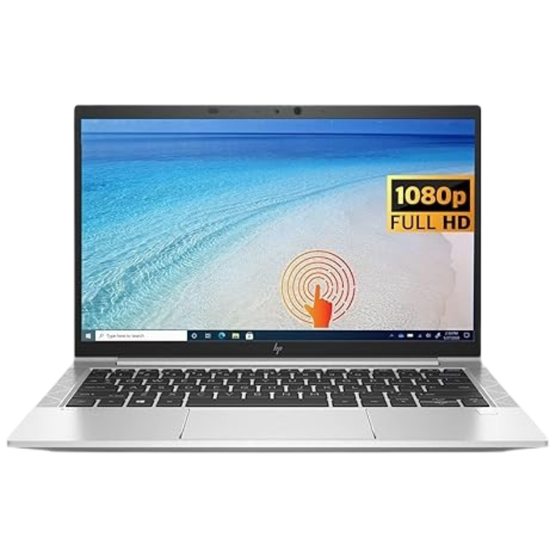 HP EliteBook 840 G7 Core i5 16GB RAM 256GB SSD 10th Generation 14 Inch FHD TOUCHSCREEN Windows 11 Pro, MS Office Slim Business Professional  Laptop + Free Backpack Bag - Refurbished