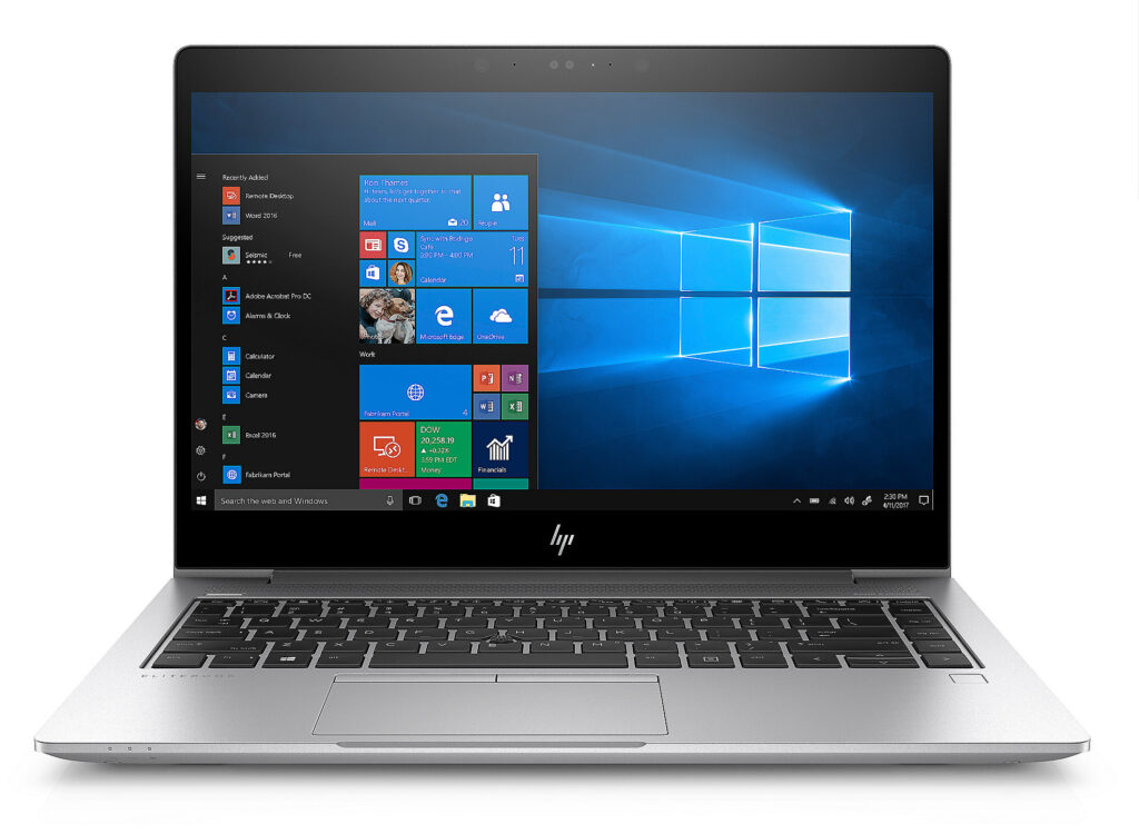 HP EliteBook 840 G7 Core i5 16GB RAM 256GB SSD 10th Generation 14 Inch FHD Windows 11 Pro, MS Office Slim Business Professional  Laptop + Free Backpack Bag - Refurbished Grade A