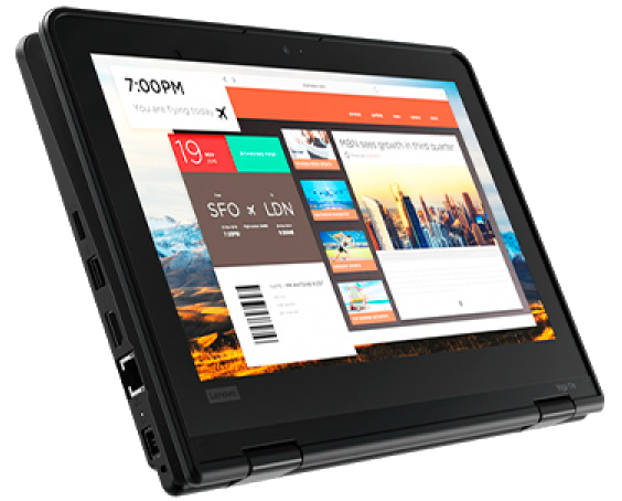 Lenovo Thinkpad Yoga 11e X360 Intel Core i3 8GB 128GB SSD 6th Gen TouchScreen 11.6" 2in1 Convertible Windows 11 Pro, Office 2021 Laptop + Bag - Refurbished