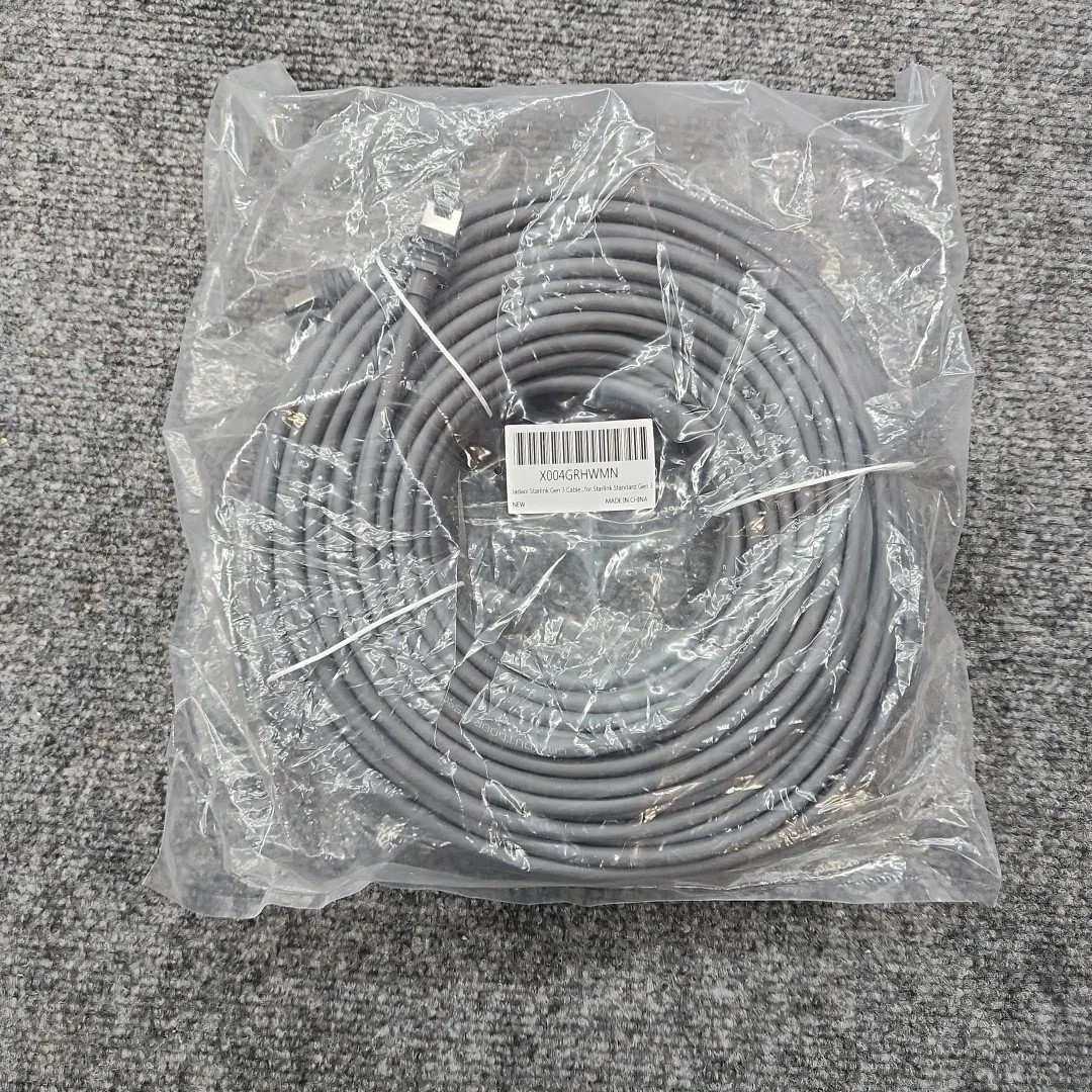 Starlink Gen 3 Cable 33ft/10 meter for Standard V3 V4 Replacement Extension Cable IP68 Waterproof Cable