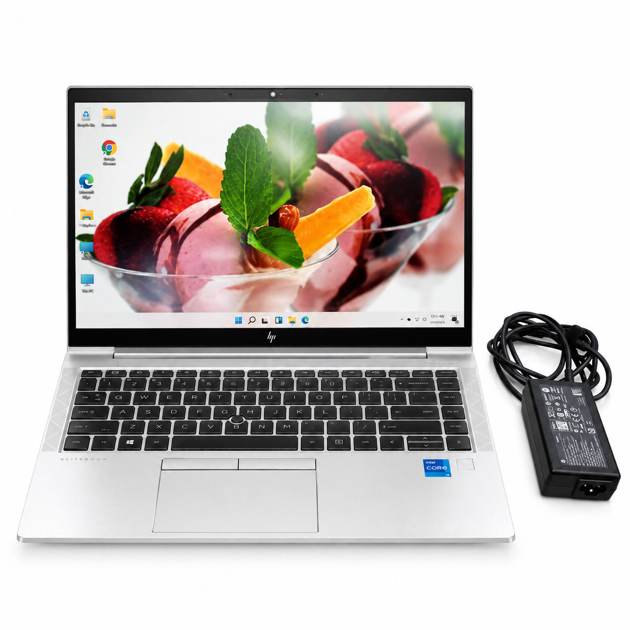 HP EliteBook 840 G7 Core i5 16GB RAM 256GB SSD 10th Generation 14 Inch FHD Windows 11 Pro, MS Office Slim Business Professional  Laptop + Free Backpack Bag - Refurbished Grade A